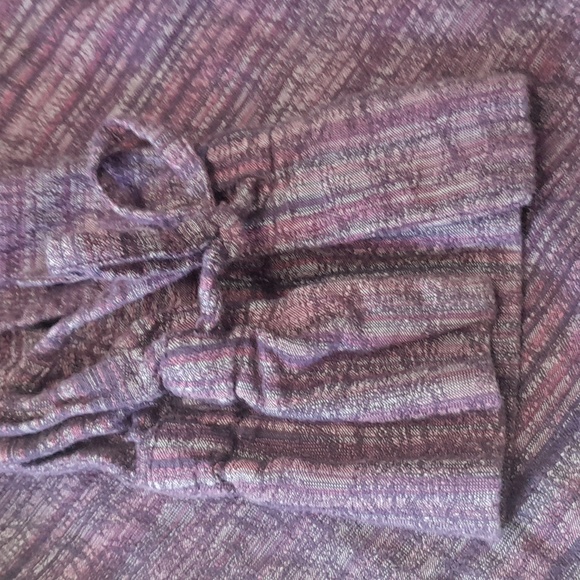 Columbia purple button down blouse size L - Picture 8 of 10